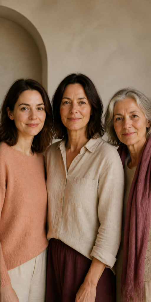 Frauen-Trio Wechseljahre bioidentische Hormone Leipzig